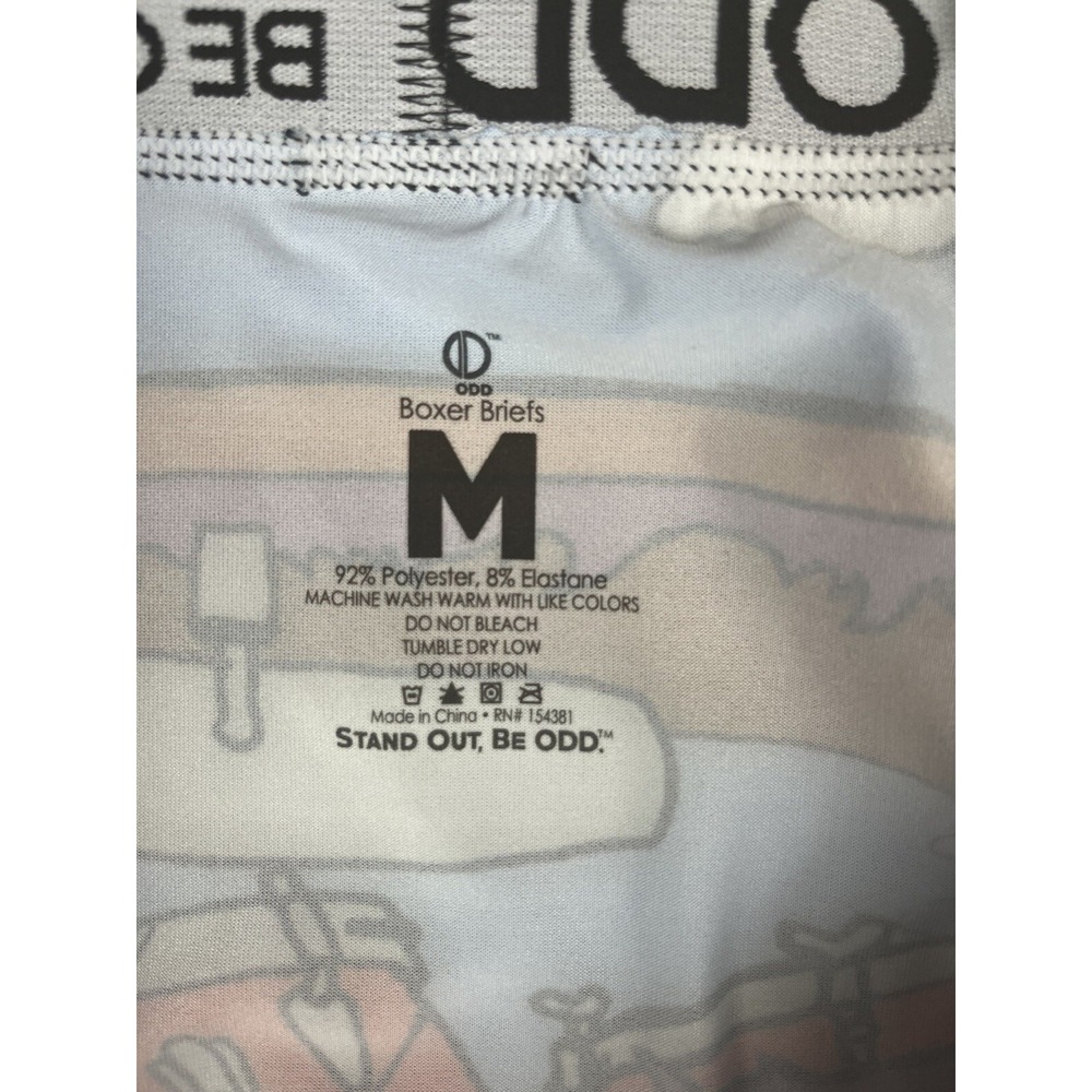 STAND OUT BE ODD Boxer Men Medium Brief Cheech Chong ODD Multi-Color Underwear - Picture 3 of 6